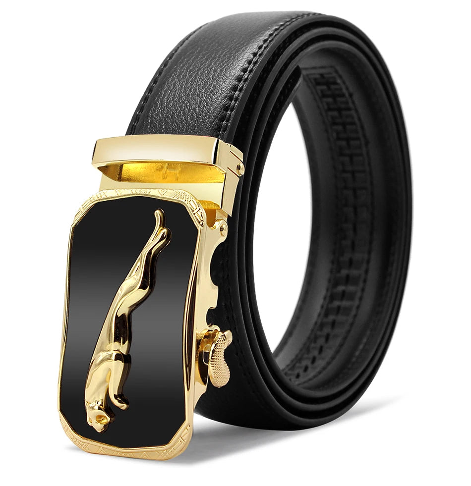 Herren Gürtelschnalle Automatik Ratchet 3,5 cm Freizeitstil Business