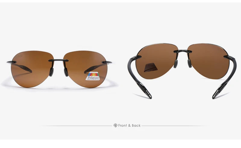 Sonnenbrille Pilot TR90 polarisiert UV400 ultraleicht Luxus Herren