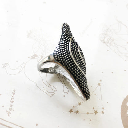 Damen-Ring Kathmandu Statement aus Sterlingsilber