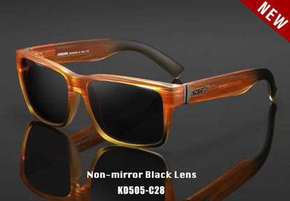 Sonnenbrille Sport polarisiert photochrom Fahren auffällige Farben Hartbox