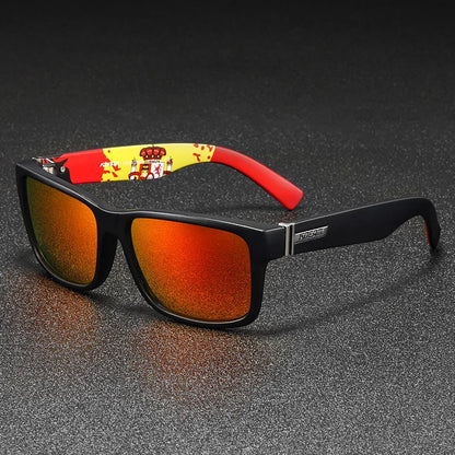 Sonnenbrille Sport polarisiert photochrom Fahren auffällige Farben Hartbox