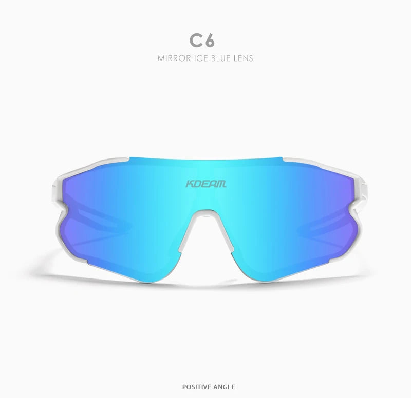 Sonnenbrille Sport TR90 polarisiert kratzfest 1,1mm Linse Herren