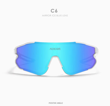 Sonnenbrille Sport TR90 polarisiert kratzfest 1,1mm Linse Herren