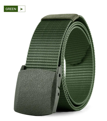 Herren Tactical Nylon-Gürtel 3,8 cm Canvas Military Outdoor 125 cm