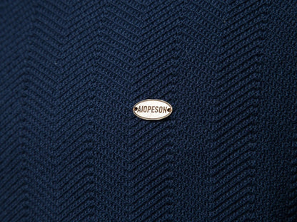 Herren Pullover aus Baumwolle mit lässigem Drop-Hülsen-Design für den Winter