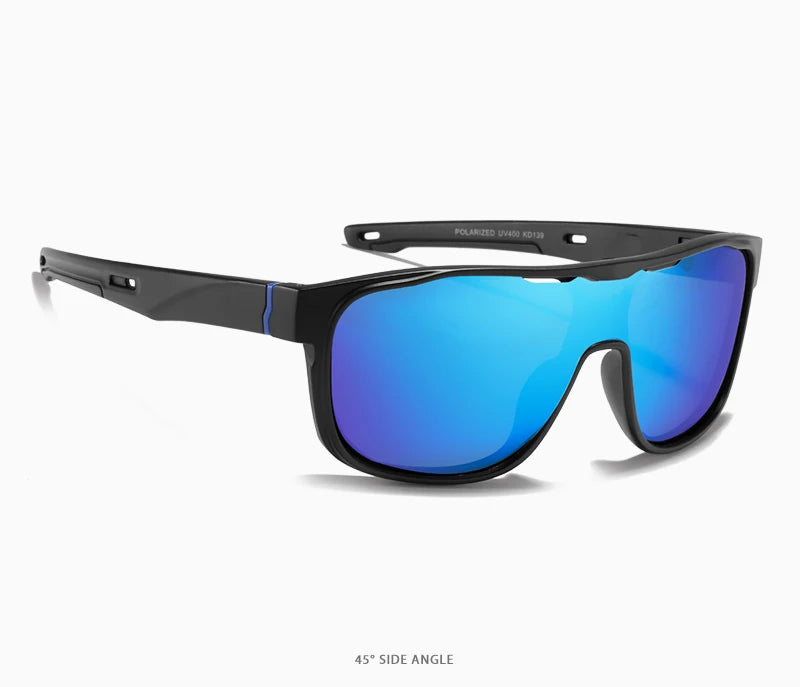 Sonnenbrille Einteiler polarisiert Spiegel winddicht Cat.3 Sport Herren