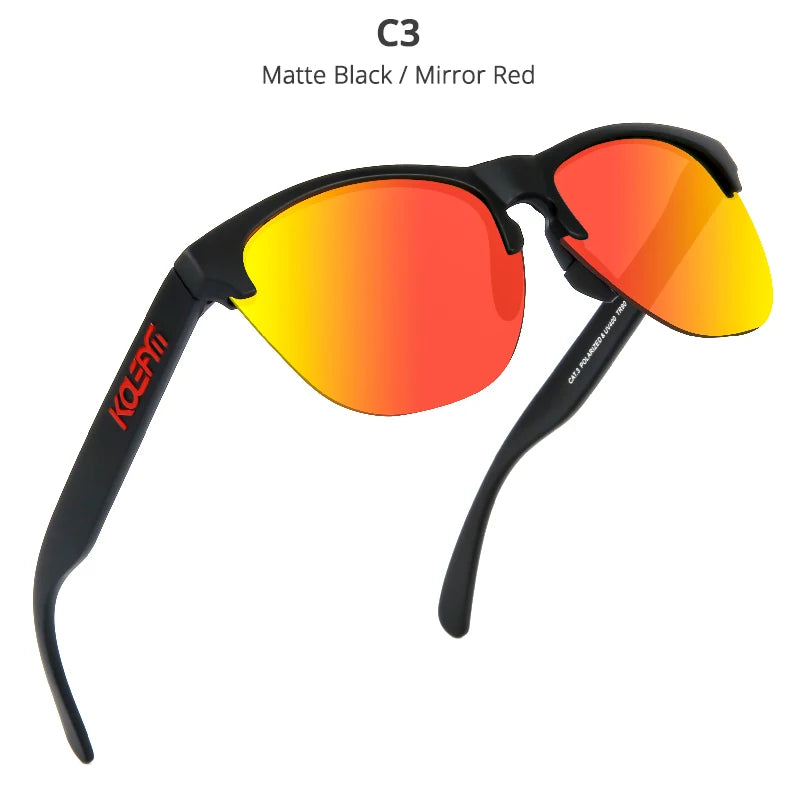 Sonnenbrille Lifestyle Fahren TR90 halbrandlos ultraleicht polarisiert Unisex