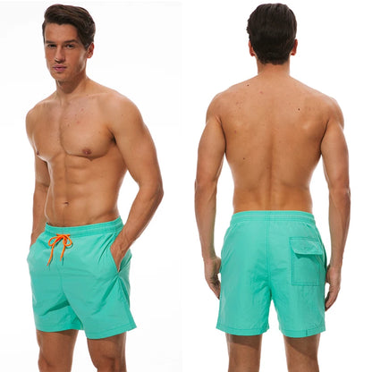 Herren-Badeshorts mit schnelltrocknendem Material – ideal für Strand, Surfen und Sport
