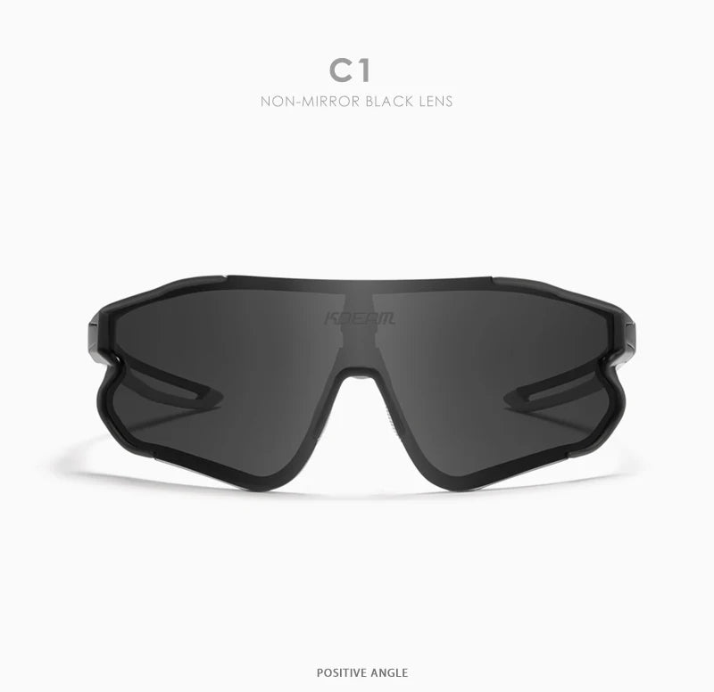 Sonnenbrille Sport TR90 polarisiert kratzfest 1,1mm Linse Herren