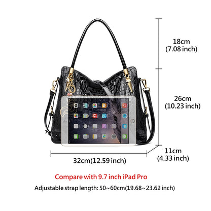 Damen Handtasche aus natürlichem Rindsleder