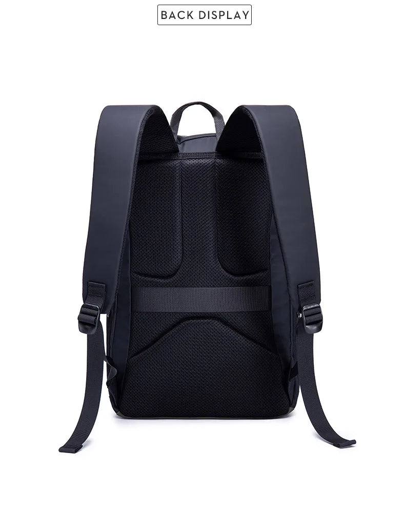 Herren-Schulrucksack Mit Laptopfach Und Wasserdicht Großes Fassungsvermögen Für 15-Zoll-Laptops