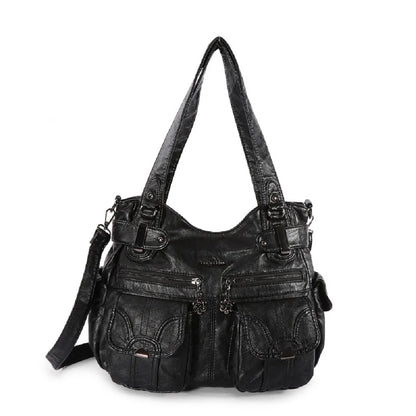 Damen-Handtasche Multifunktionale PU-Tasche Großes Fassungsvermögen Alltagsbegleiter