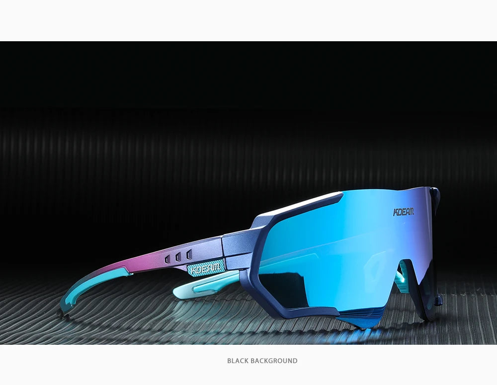 Sonnenbrille Sport TR90 polarisiert Flash-Beschichtung Outdoor Herren