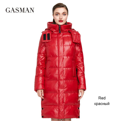 Kurzer Damen-Parka aus Baumwolle mit Stehkragen und Kapuze – modische Übergangsjacke für den Frühling und Herbst