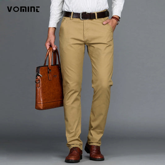 Herren Hose aus Baumwolle im lässigen Stretch-Stil in Übergröße