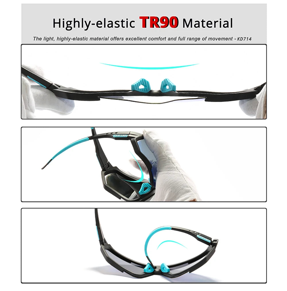 Sonnenbrille Sport TR90 polarisiert Flash-Beschichtung Outdoor Herren
