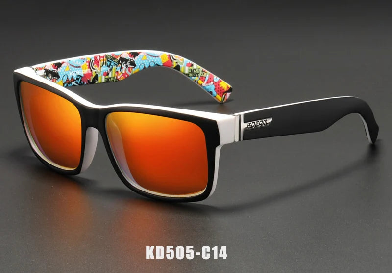Sonnenbrille Sport polarisiert photochrom Fahren auffällige Farben Hartbox