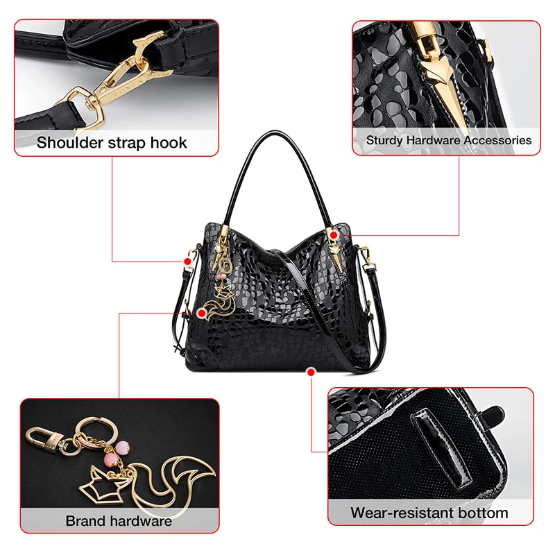 Damen Handtasche aus natürlichem Rindsleder