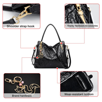 Damen Handtasche aus natürlichem Rindsleder