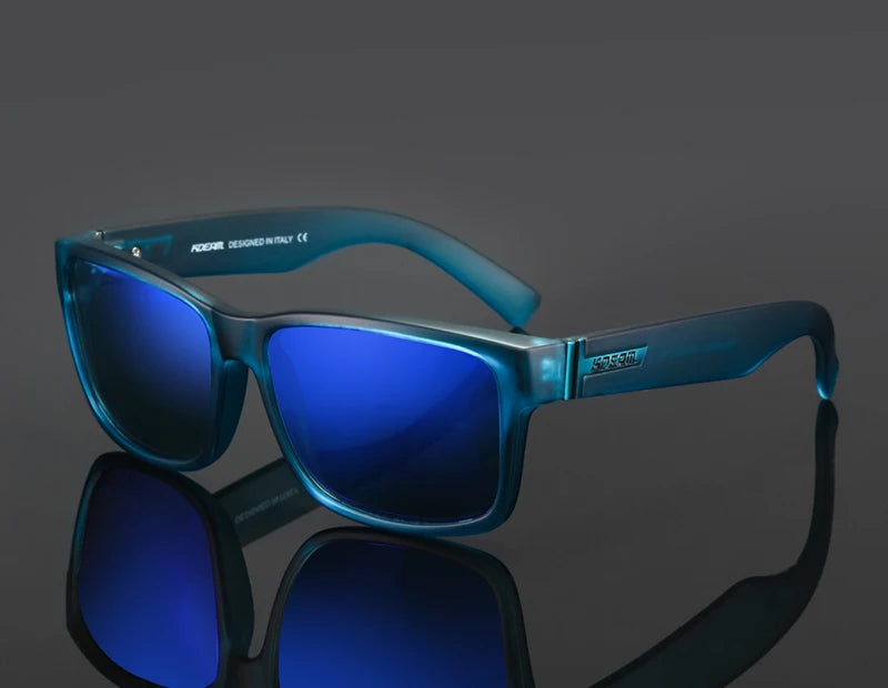 Sonnenbrille Sport polarisiert photochrom Fahren auffällige Farben Hartbox