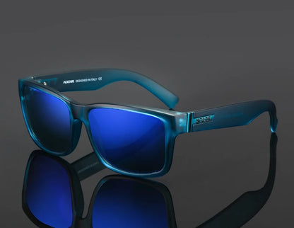 Sonnenbrille Sport polarisiert photochrom Fahren auffällige Farben Hartbox