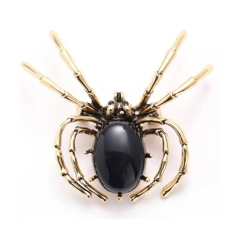 Brosche Spinne Insekt Retro Legierung Kragen Urlaub Zubehör Damen