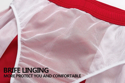 Herren-Badeshorts mit Mesh-Innenfutter und Reißverschlusstaschen – schnelltrocknend und ideal für den Strand