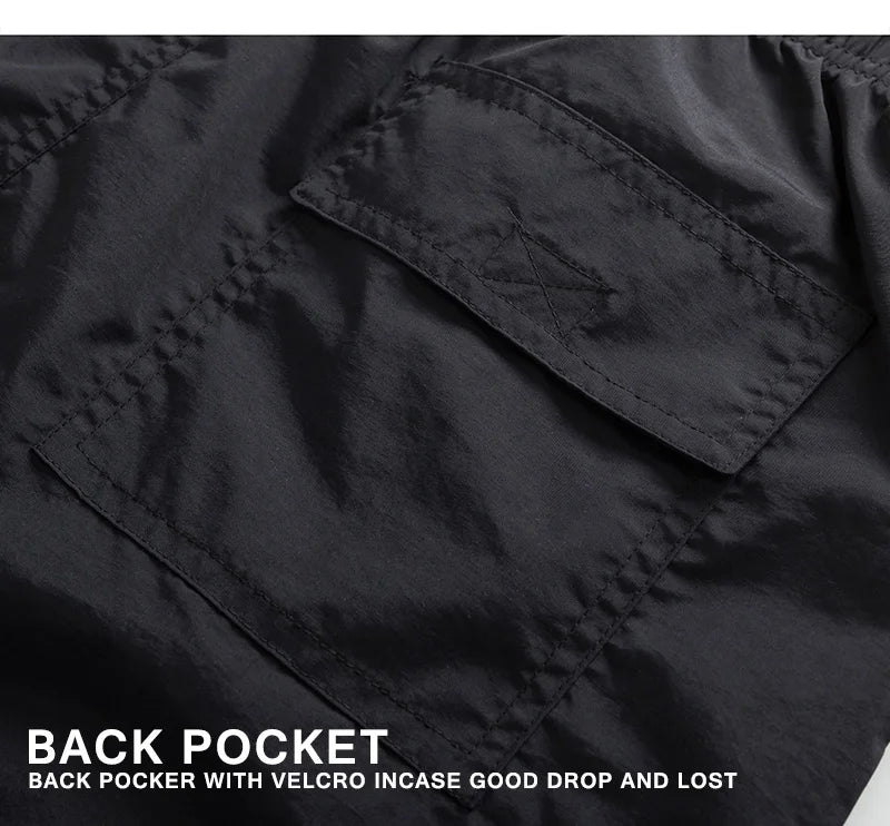 Kurze Herren-Badehose mit abnehmbarem Polster – sportliche Strandbekleidung im sexy Low-Cut-Design