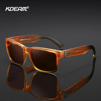 Sonnenbrille Sport polarisiert photochrom Fahren auffällige Farben Hartbox