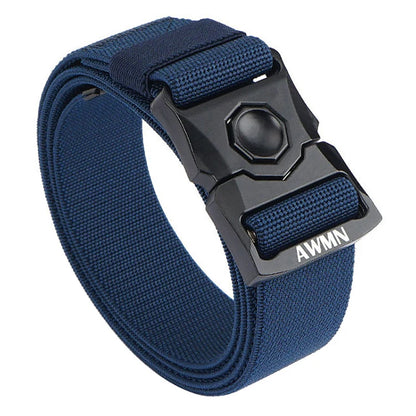 VATLY Taktischer Stretch-Gürtel Herren Nylon mit Zink-Schnellverschluss
