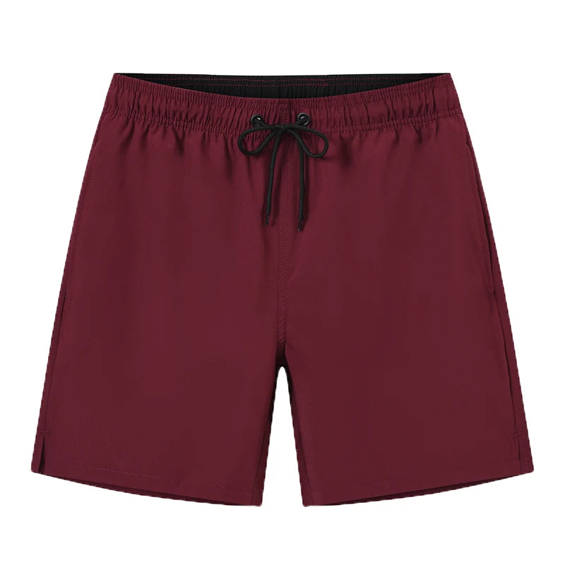 Kurze Herren-Badehose mit atmungsaktivem, verstellbarem Bund – ideal für den Strand