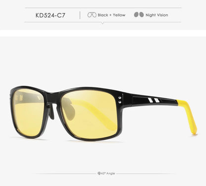 Sonnenbrille Sport TR90 polarisiert rechteckig XL Fahren Damen Herren