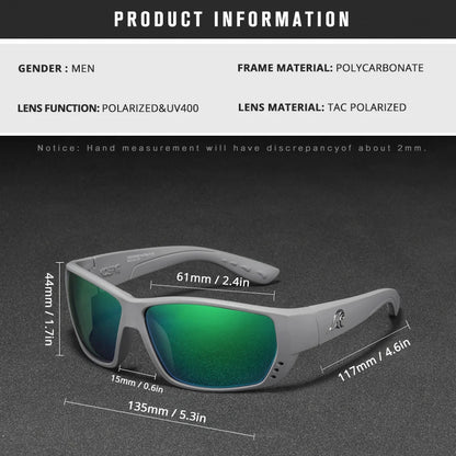 Sonnenbrille Sport TR90 polarisiert UV400 Angeln Outdoor Herren Top-Design