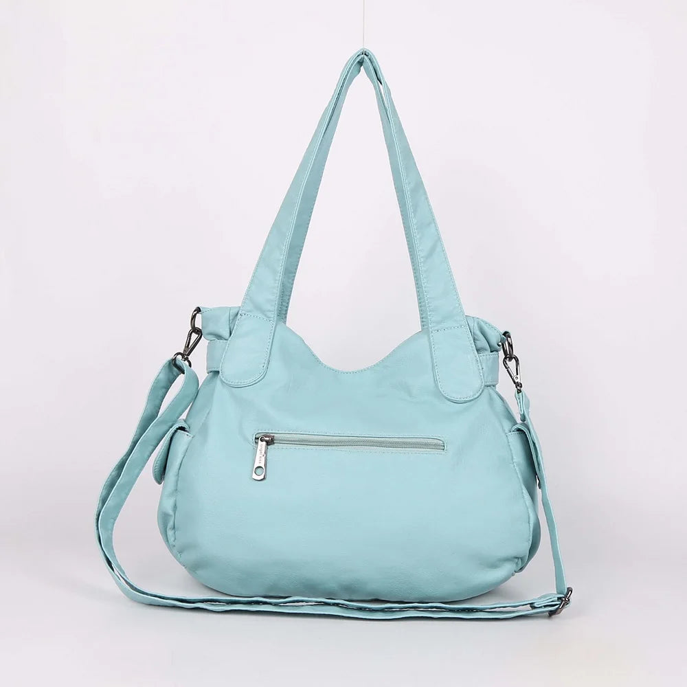 Damen-Handtasche Multifunktionale PU-Tasche Großes Fassungsvermögen Alltagsbegleiter
