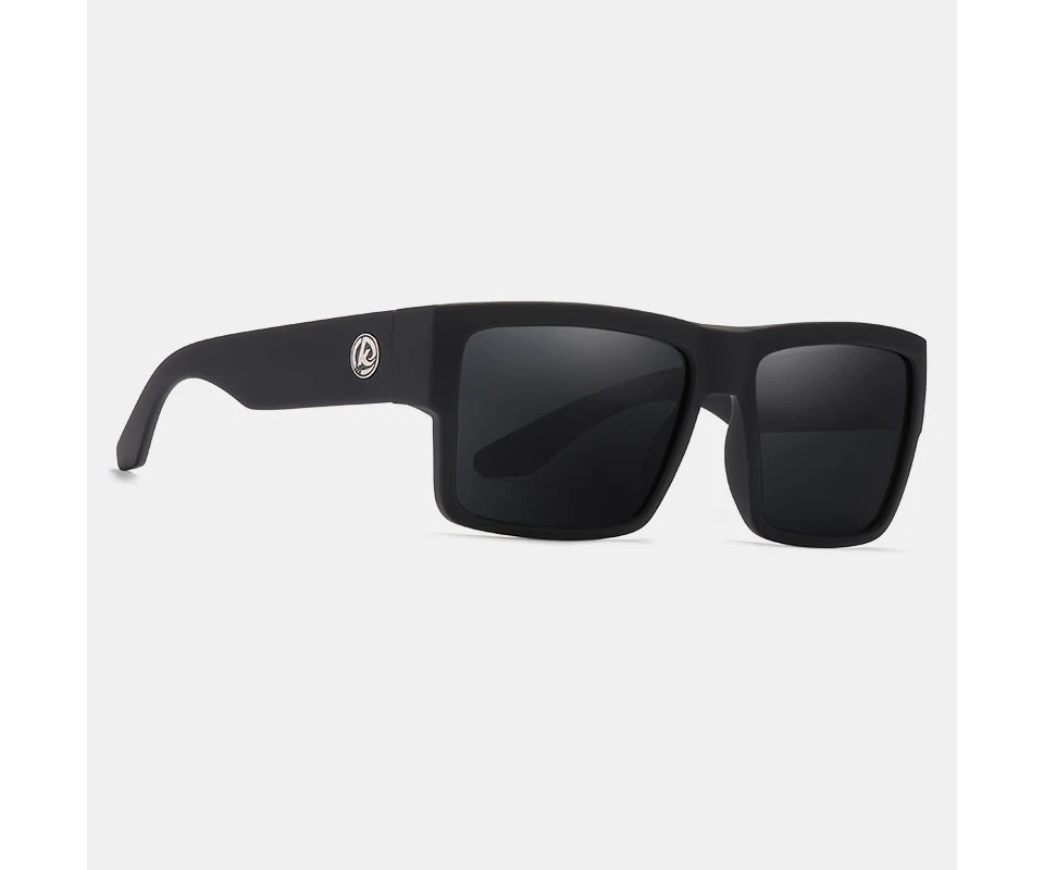Sonnenbrille quadratisch polarisiert UV400 Punk-Stil elastisch Herren