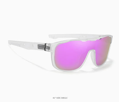 Sonnenbrille Einteiler polarisiert Spiegel winddicht Cat.3 Sport Herren