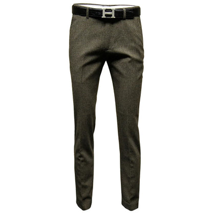 Doppelreihiger Herrenanzug aus 30% Wolle in Tiefblau, Schwarz oder Grau – Slim Fit für Hochzeit oder Business