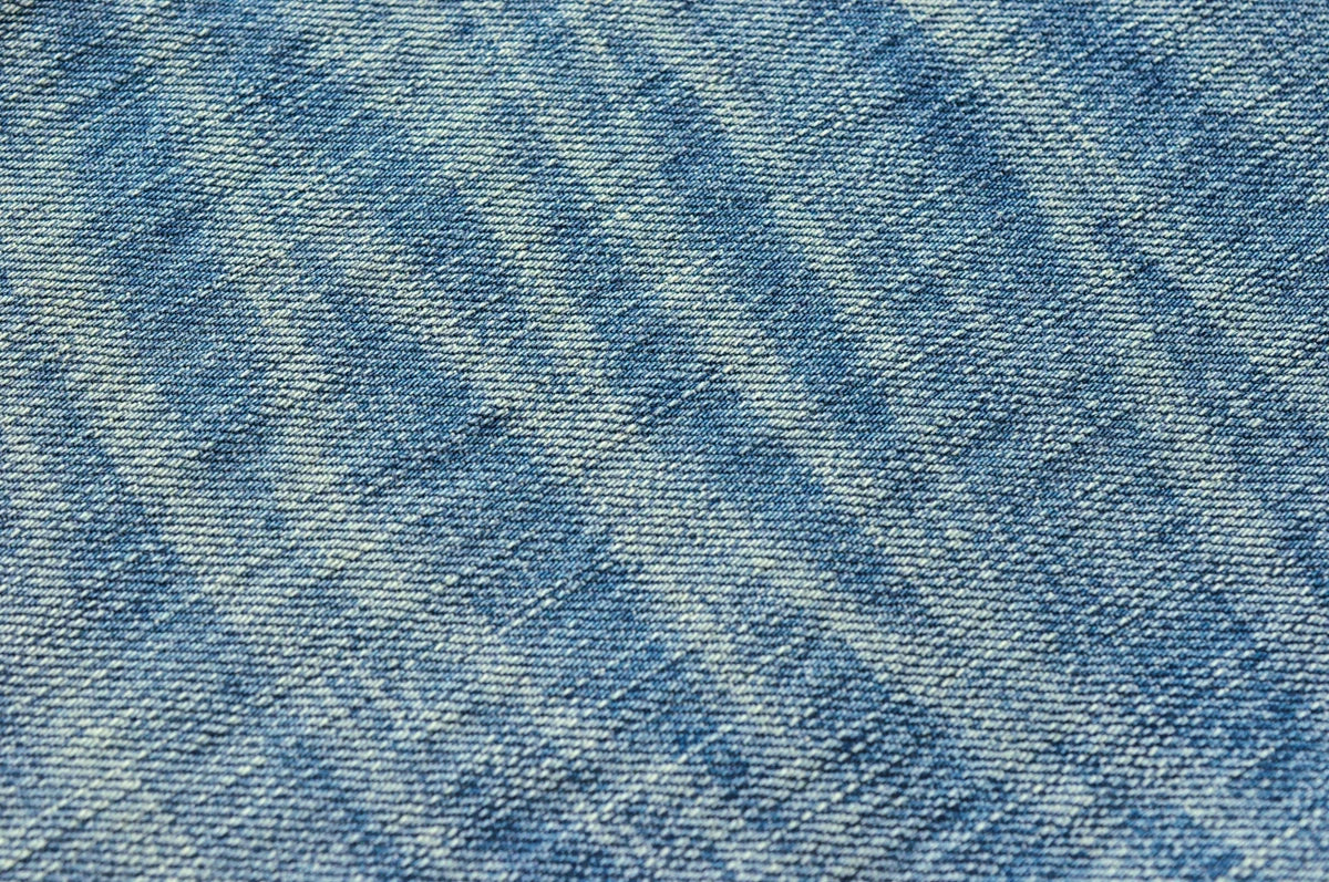 Herren Jeans im Used-Look mit Schnurrbart-Effekt aus Selvedge-Denim
