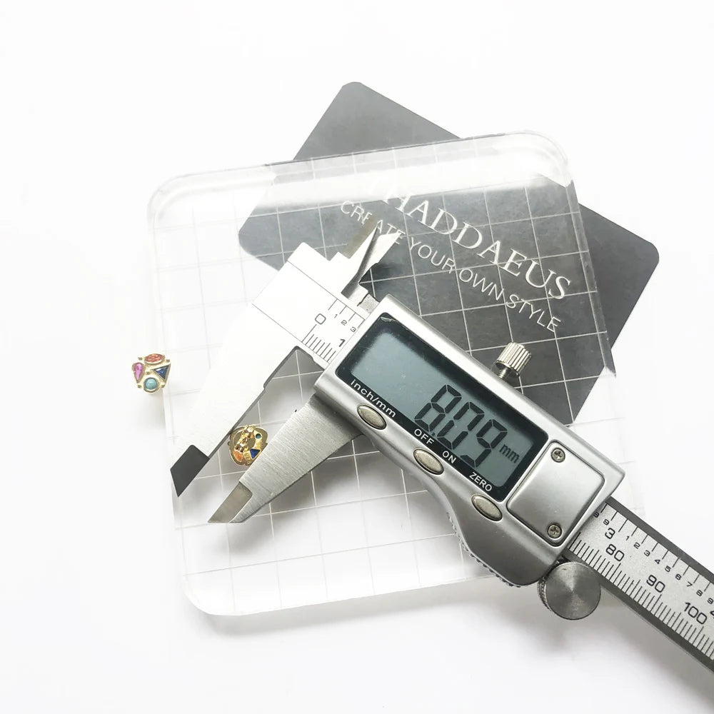 Damen-Ohrstecker bunt Paradies Boehmen 925 Sterlingsilber