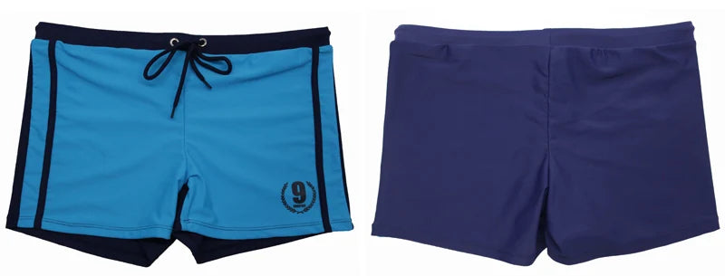 Lange Herren-Shorts mit Polyesterfutter und seitlicher Reißverschlusstasche – ideal für Fitnessstudio und Schwimmen