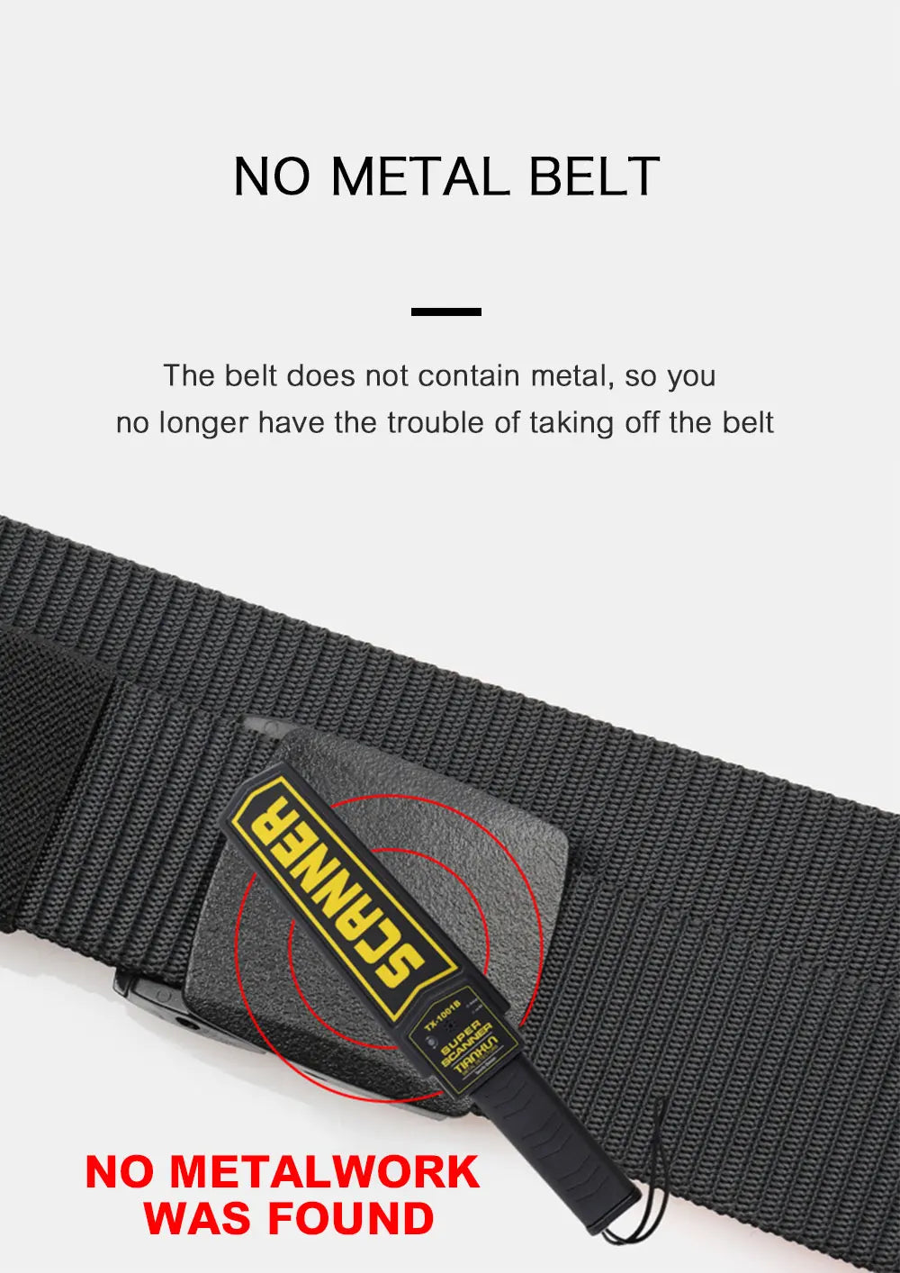 Herren Tactical Nylon-Gürtel 3,8 cm Canvas Military Outdoor 125 cm