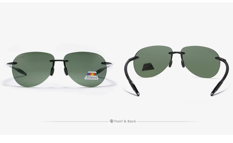 Sonnenbrille Pilot TR90 polarisiert UV400 ultraleicht Luxus Herren