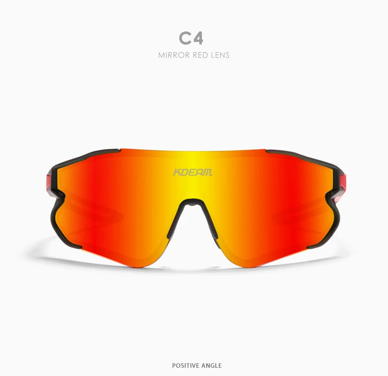 Sonnenbrille Sport TR90 polarisiert kratzfest 1,1mm Linse Herren