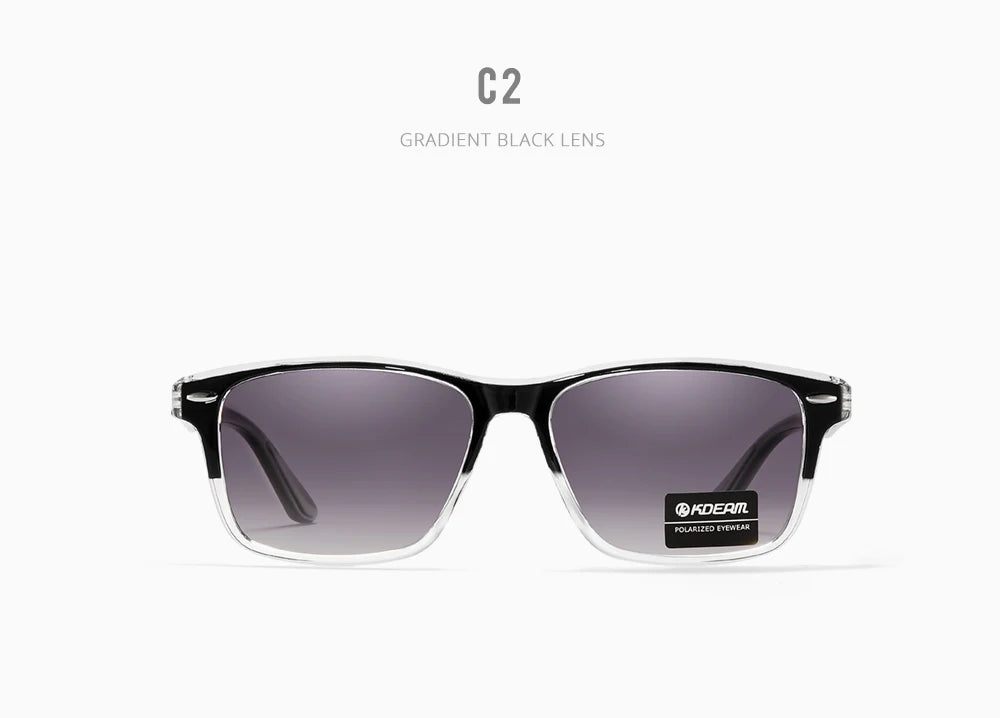 Sonnenbrille Sport TR90 Farbverlauf polarisiert 100% UV Angeln Herren