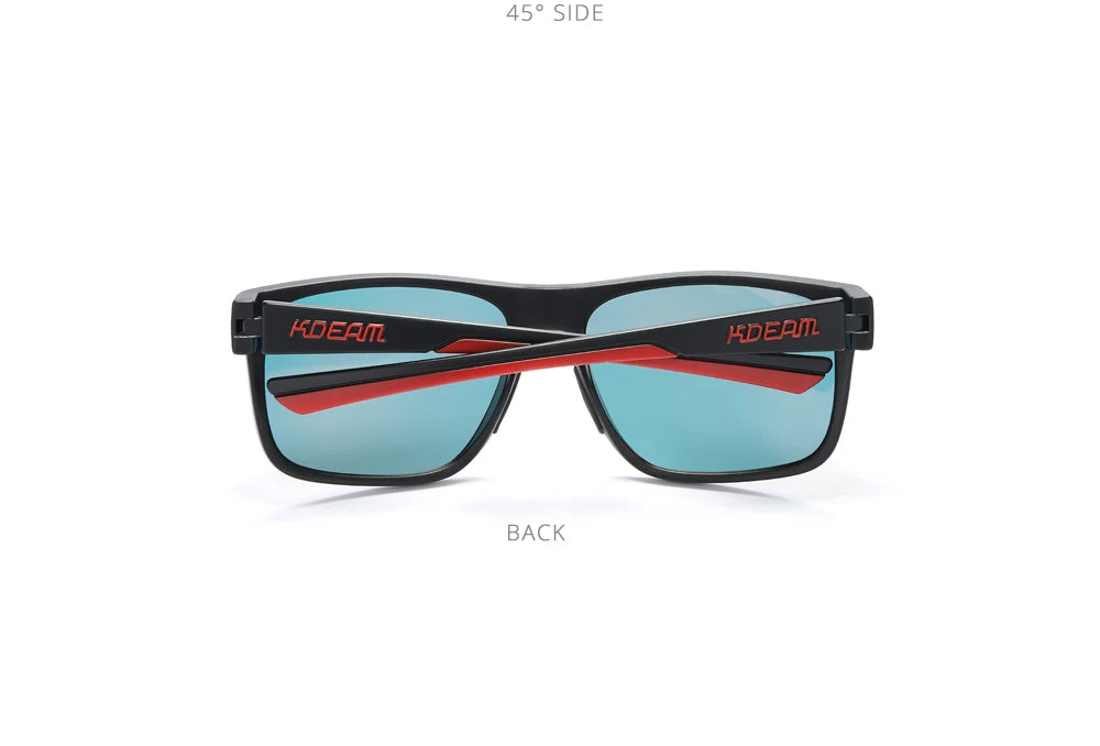 Sonnenbrille quadratisch photochrom polarisiert rutschfest Outdoor Unisex