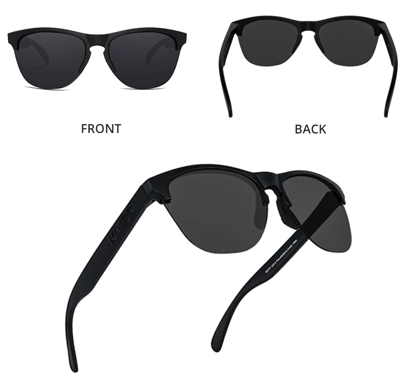 Sonnenbrille Lifestyle Fahren TR90 halbrandlos ultraleicht polarisiert Unisex