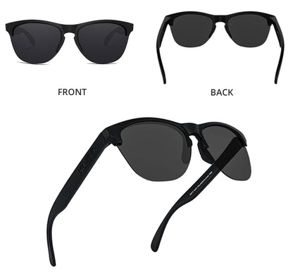 Sonnenbrille Lifestyle Fahren TR90 halbrandlos ultraleicht polarisiert Unisex