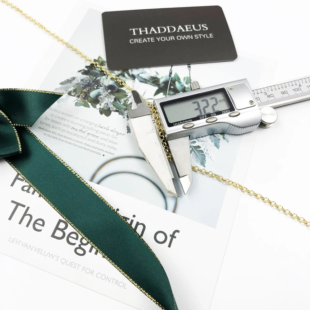 Damen-Halskette Belcher-Kette golden klassisch aus Sterlingsilber