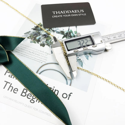 Damen-Halskette Belcher-Kette golden klassisch aus Sterlingsilber