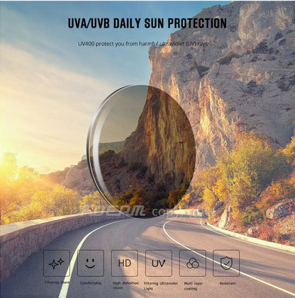 Sonnenbrille Sport TR90 polarisiert 1,2mm Glas Gummisteg winddicht Herren